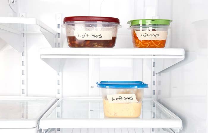 7. Label your food to avoid confusion