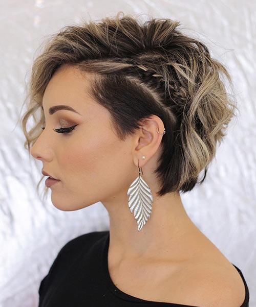 Faux Undercut Braid