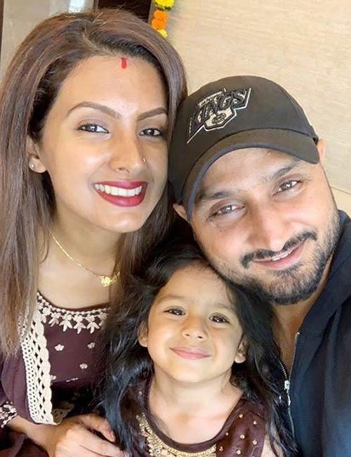 Geeta Basra And Harbhajan Singh