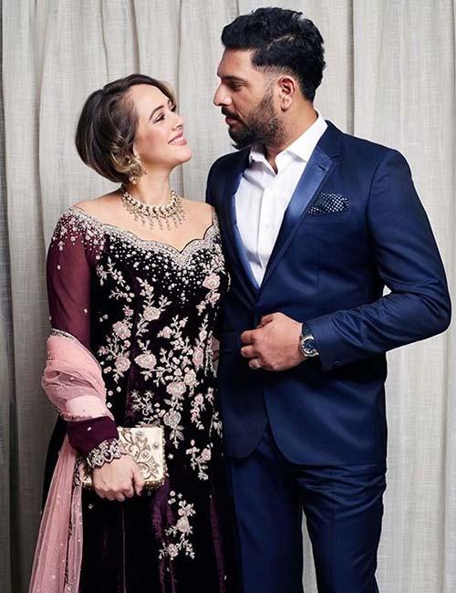 Hazel Keech And Yuvraj Singh