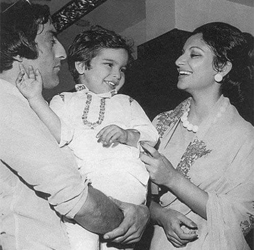 Sharmila Tagore And Mansoor Ali Khan