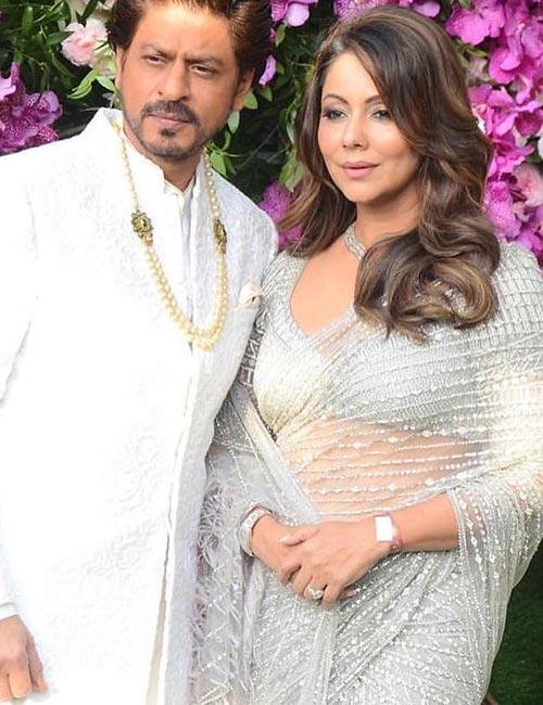 4. Shahrukh Khan-Gauri Khan