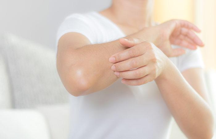 To dry elbow