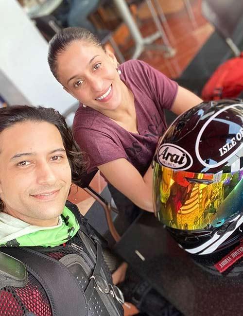 Apurva Agnihotri and Shilpa Saklani