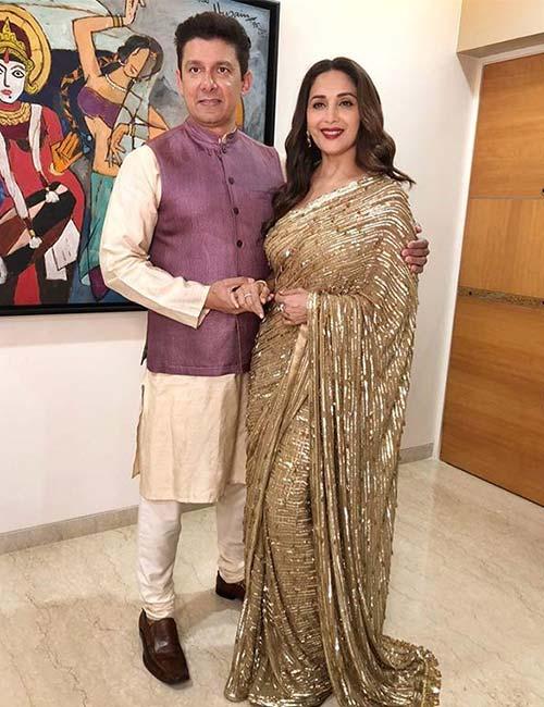 Madhuri Dixit and Dr. Shriram Nene