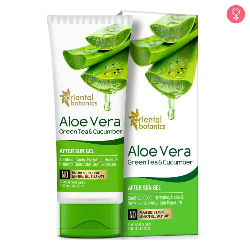 Oriental Botanics Aloe Vera Green Tea Cucumber After Sun Gel Reviews