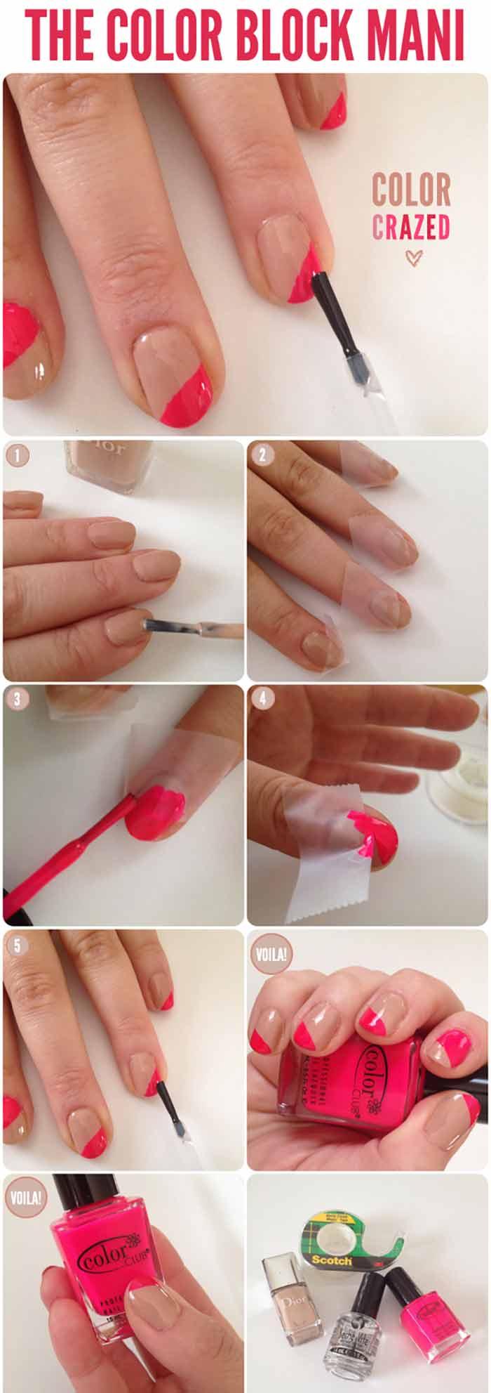 Top 60 Easy Nail Designs For Short Nails - 2019 Update