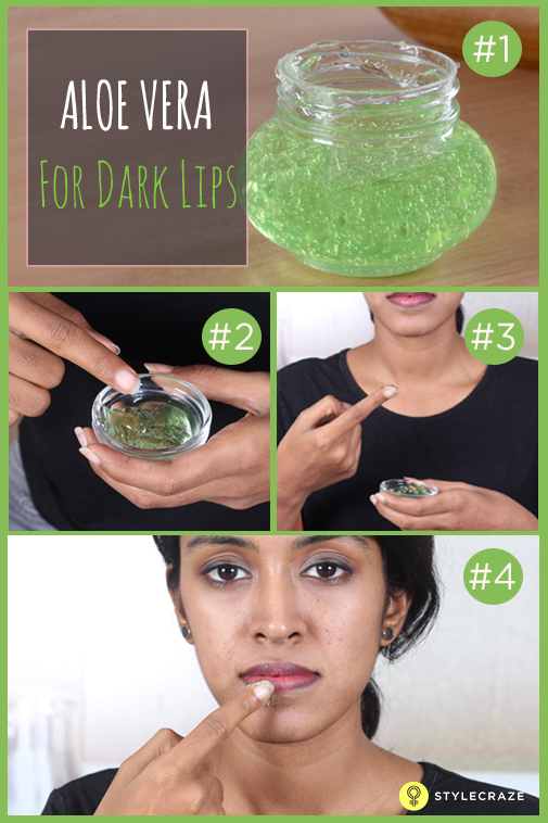 Aloe-vera-for-dark-lips