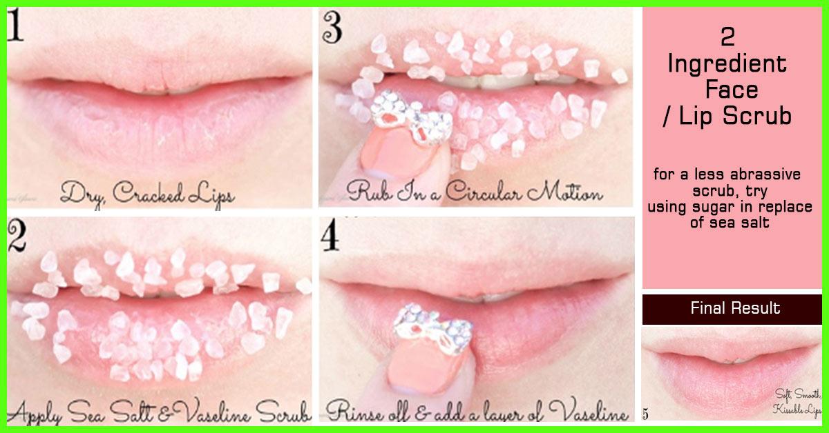 How To Get Dead Skin Off Your Lips - facial scrub