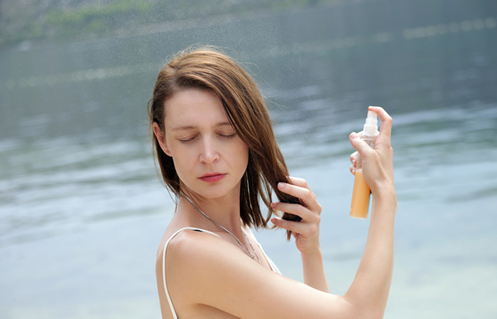 Make the best use of natural ingredients for hair sunscreen