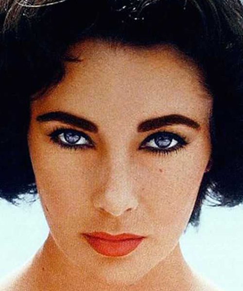 Elizabeth Taylor with the most beautiful eyes