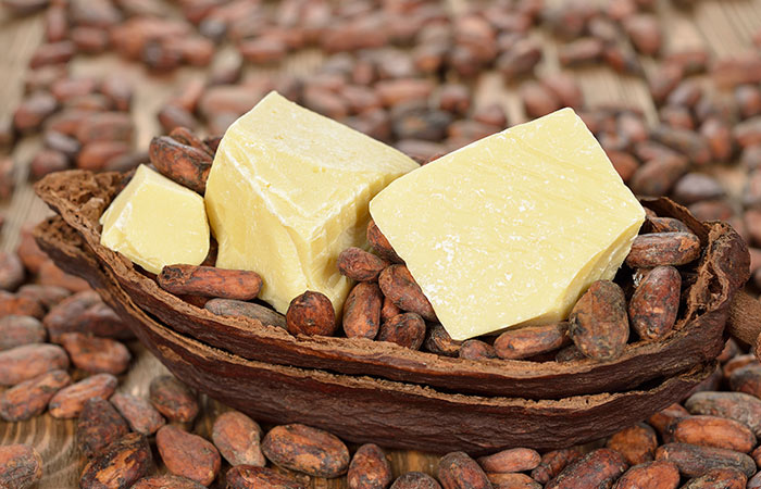 Cocoa butter to get rid of blemishes
