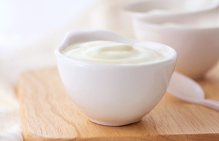 Yogurt mask to get rid of blemishes