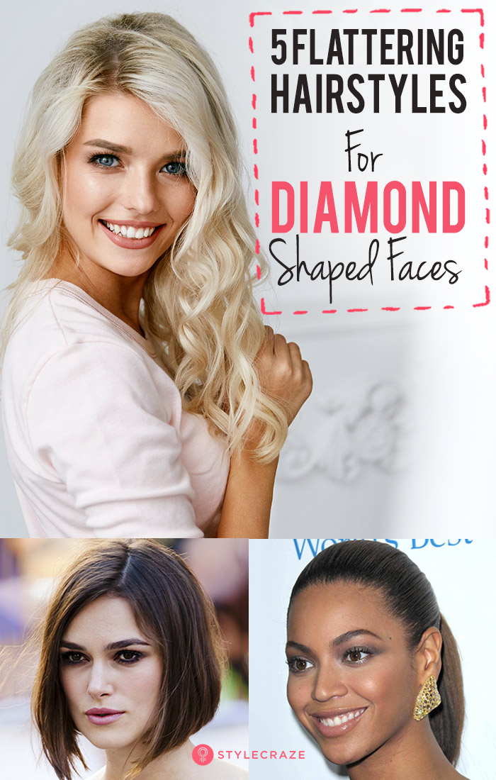 30 Stunning Hairstyles For Diamond Faces