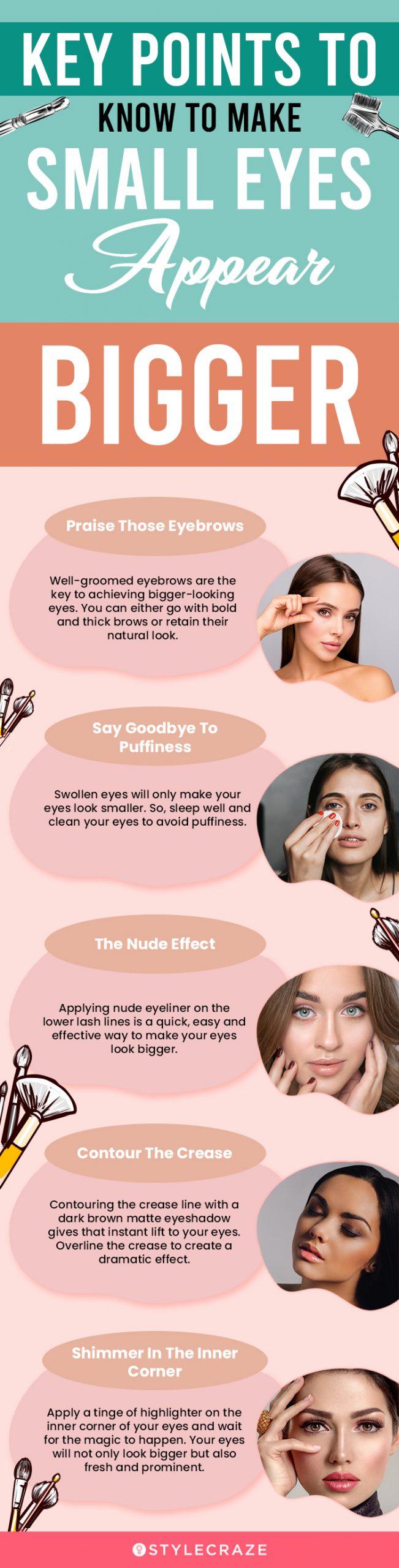 13 Magical Makeup Tricks That Make Your Small Eyes Look Bigger 