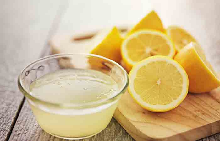 Lemon juice to help lighten acne scars