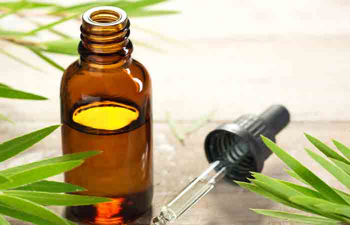Tea tree oil to help lighten acne scars