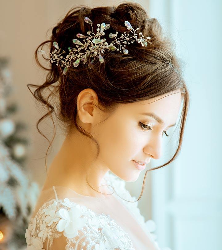 Wedding Reception Hairstyles Trending In Indian Weddings  WedMeGood