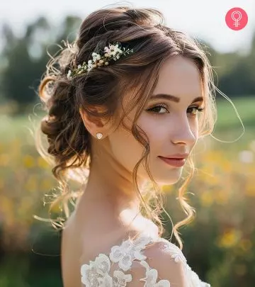 Begin with the right hairstyle to leave no stone unturned for a dreamy wedding look.