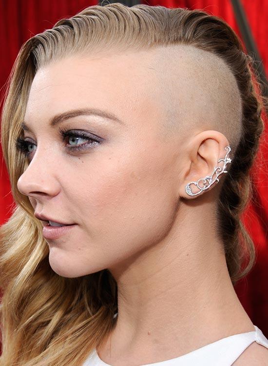 African american woman with half shaved hair and natural short hair on top  on Craiyon