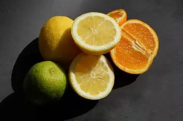 Lemon or orange to control oil ness
