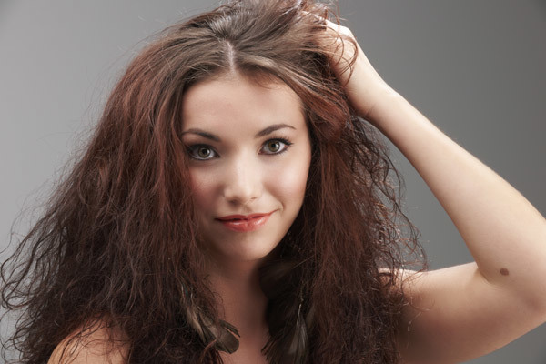 Different dry hair types