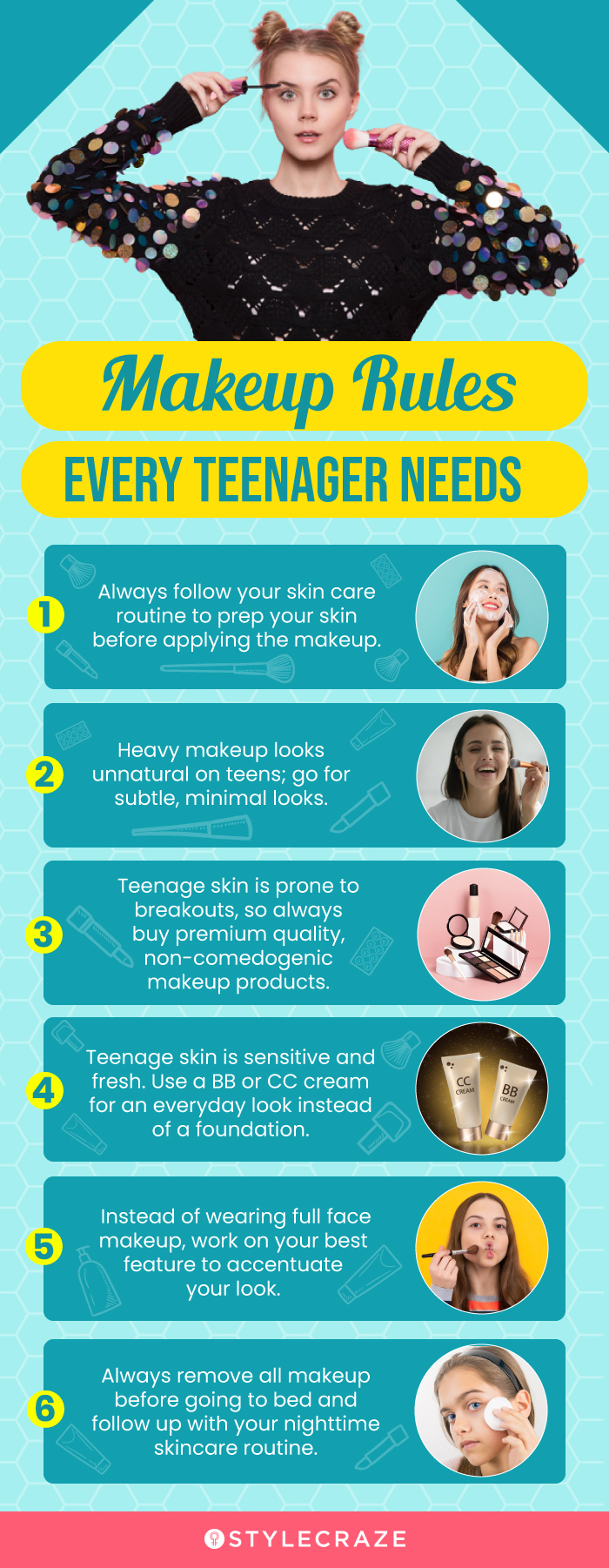 Makeup Tips You Wish To Have Known As A Teenager - Thrive Global