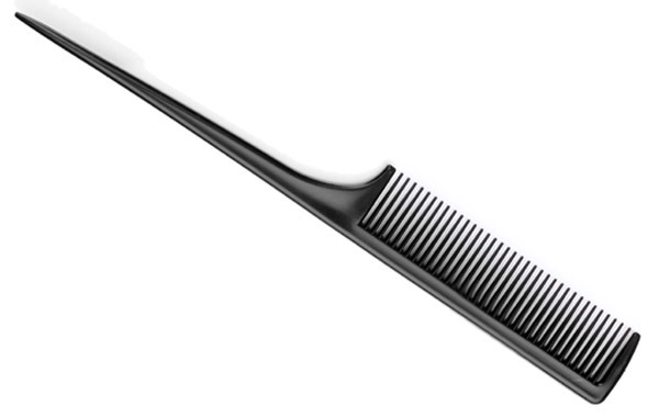 Rat tail hair styling comb