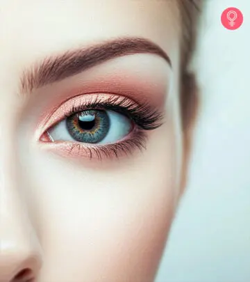 Women with deep-set eyes