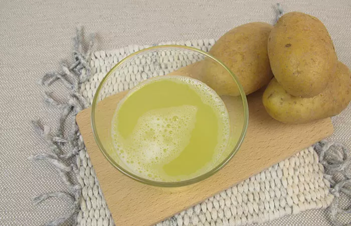 Potato and onion juice help in hair growth
