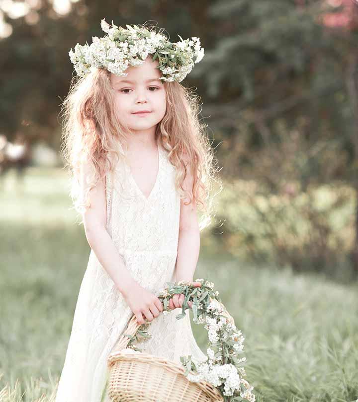 38 Cute Flower Girl Hairstyles for Wedding 2023