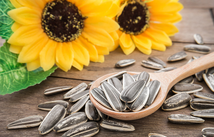 Sunflower seed and saffron face pack for flawless skin