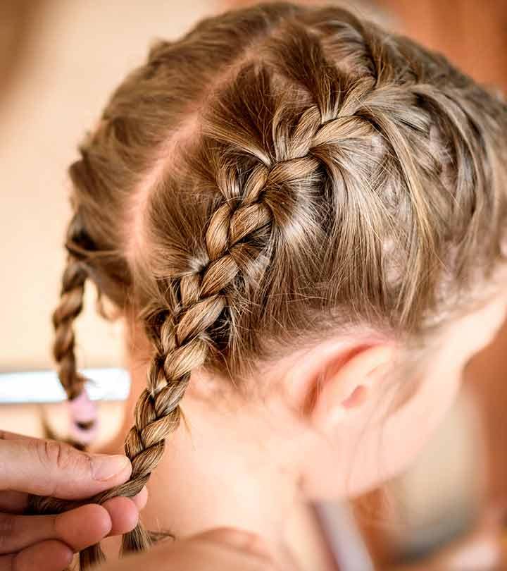 Style Your Girl’s Hair With Cute French Braid Hairstyles ...