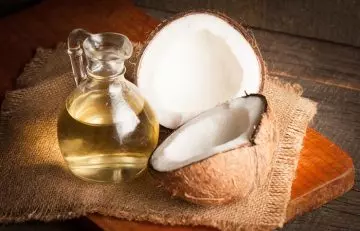 Coconut oil for facial scars