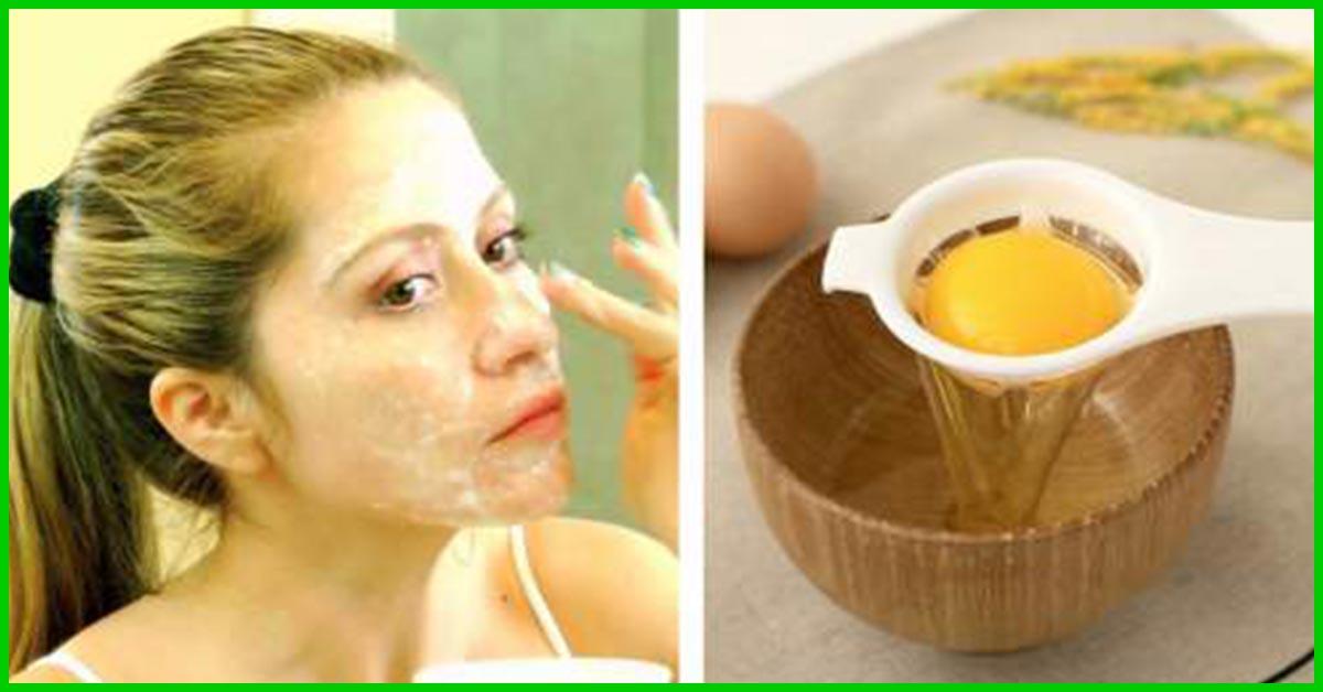 Milk and egg white face mask Milk and egg white face mask