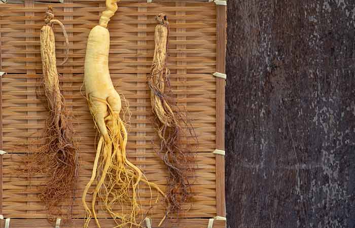 Ginseng is an herb for hair growth