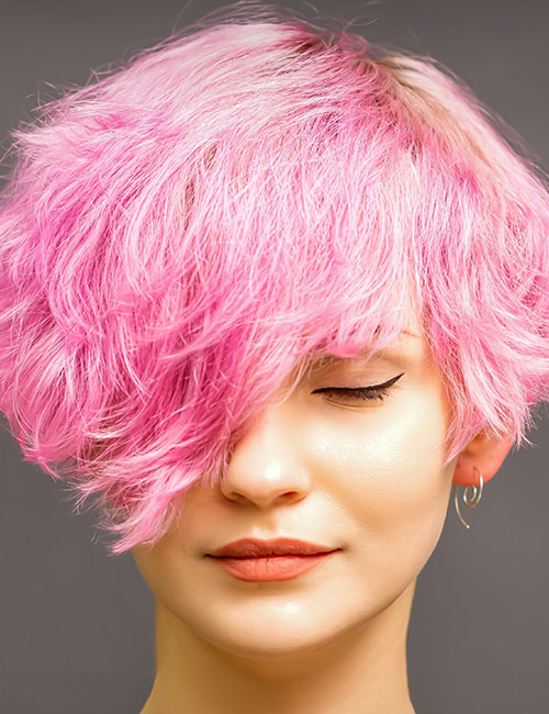 Pink Feathered Pixie
