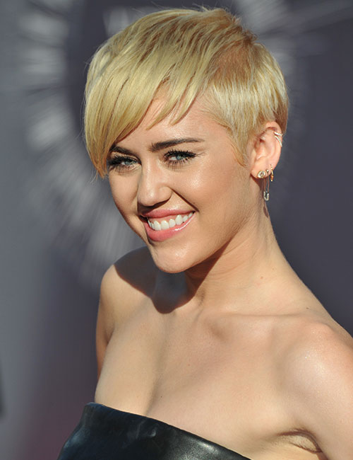 Pixie With Side-Swept Bangs