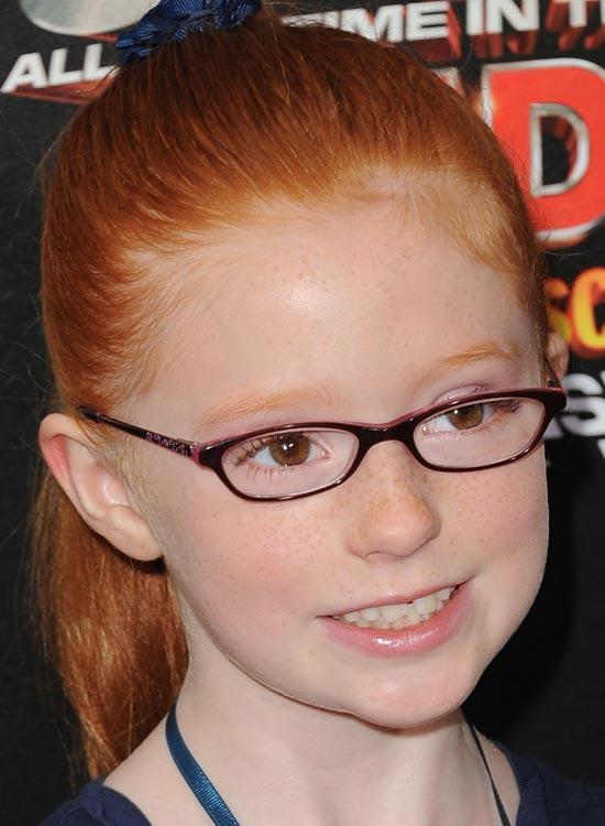 Simple Burgundy High Ponytail. 