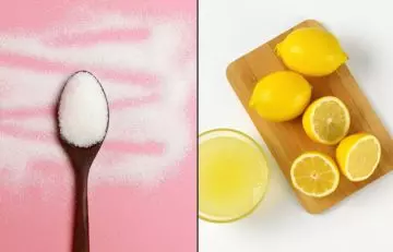 How to get pink lips with sugar and lemon lip scrub