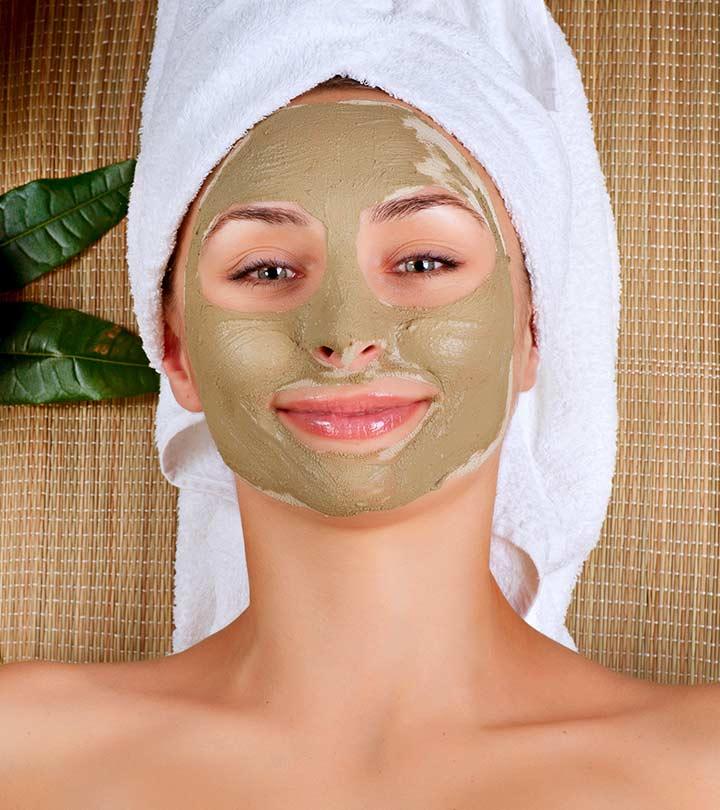 Multani mitti and egg white for face