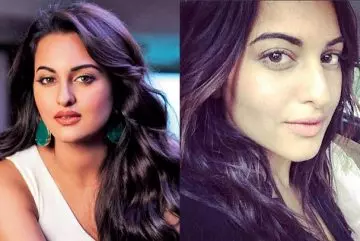 Bollywood Beauty Sonakshi Sinha No Makeup Picture