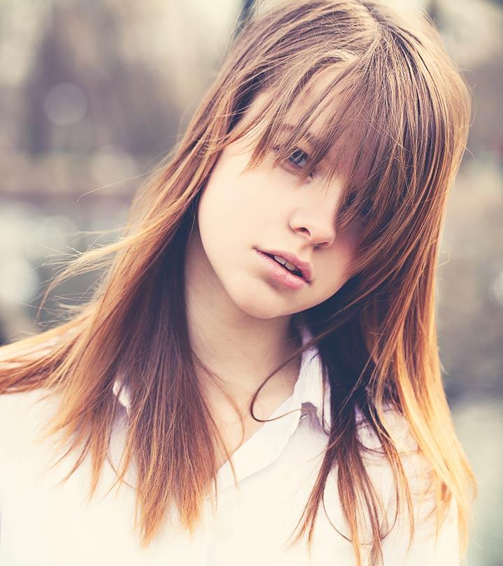 40 Best Medium Length Hairstyles With Bangs To Try In 2023