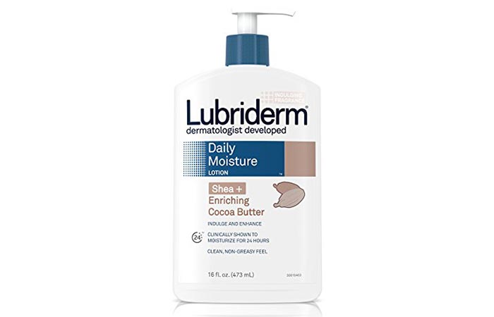 Lubriderm Daily Moisture Shea + Enriching Cocoa Butter Lotion - Drugstore Moisturizers