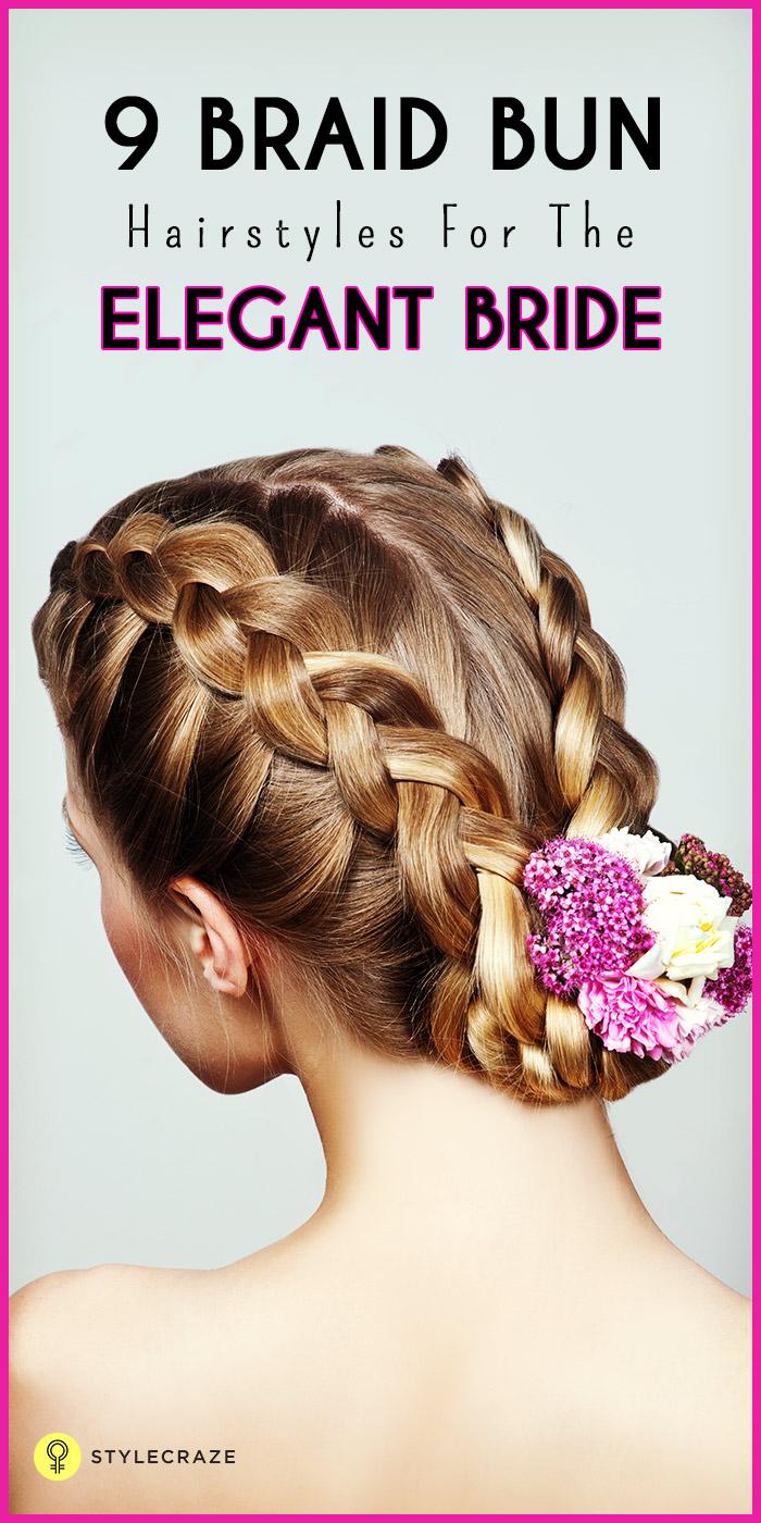 9 Braid Buns to Try This Wedding Season