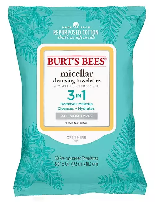 Burt's Bees Micellar Cleansing Towelettes - Best Skin Care Products