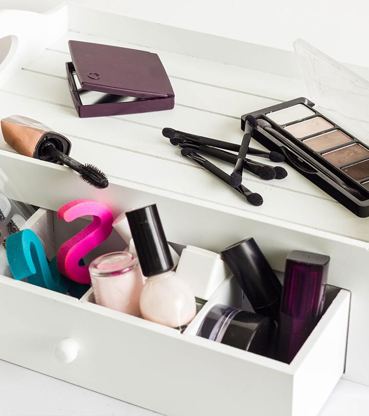 How To Store Makeup Products Ways To Store Makeup Brushes