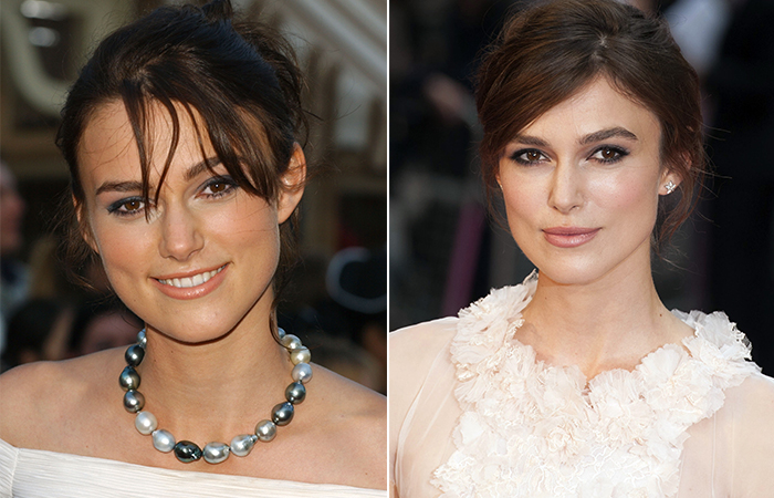 Keira Knightley before and after nose job