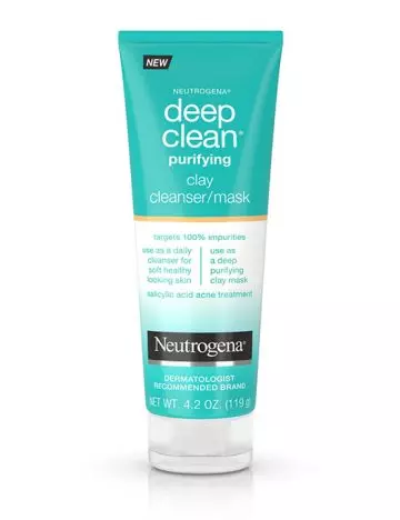Neutrogena Clay Cleanser and Mask - Best Skin Care Products