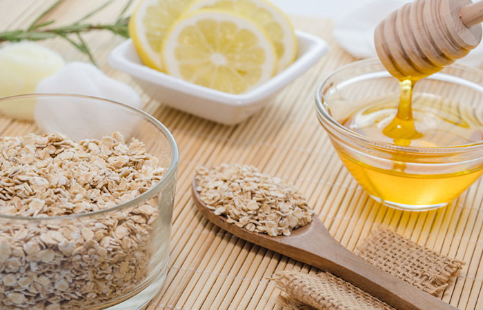 Oats, honey, and lemon juice to be used to remove facial hair 